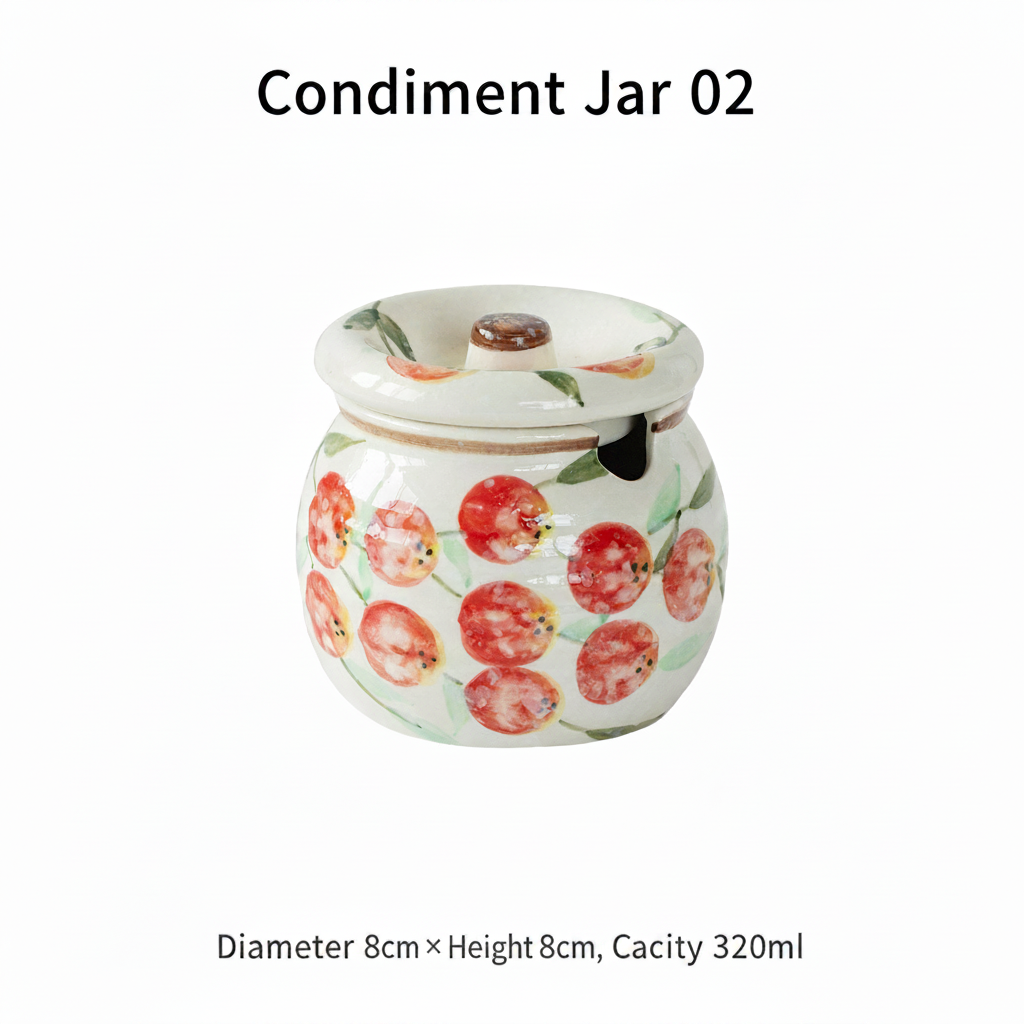 Condiment Jar 02 - English Version
