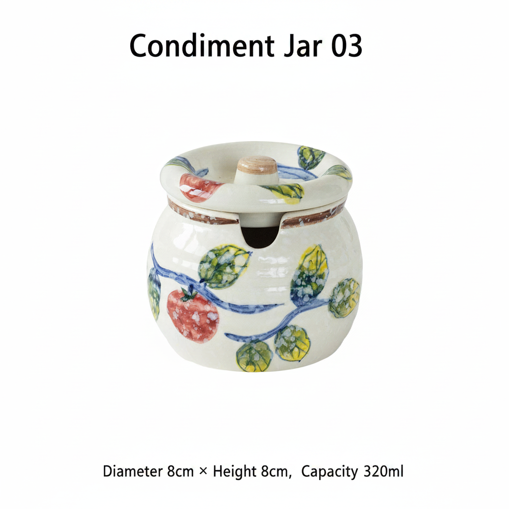 Condiment Jar 03 - English Version